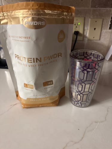 Customer photo review of PROTEIN PWDR