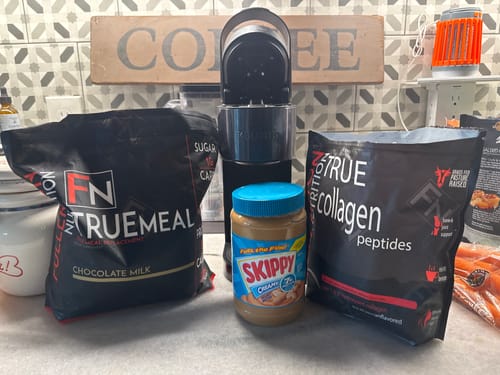 Customer photo review of True Meal Low Carb Meal Replacement