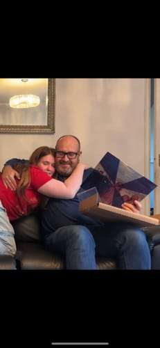 Customer photo review of Custom Vinyl Records