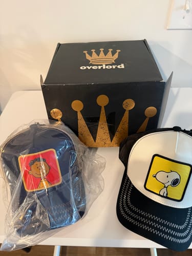 Customer photo review of OVERLORD X Peanuts: Franklin Trucker Cap
