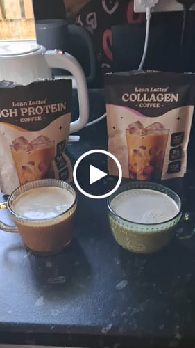Customer video review of High Protein Fat-Burning Coffee 🤩