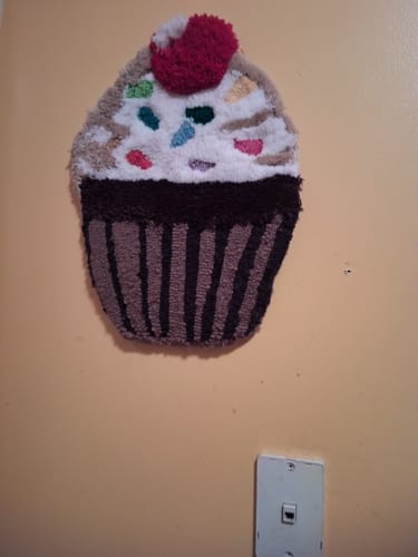 Customer photo review of The Recluse — Loop Pile Tufting Machine