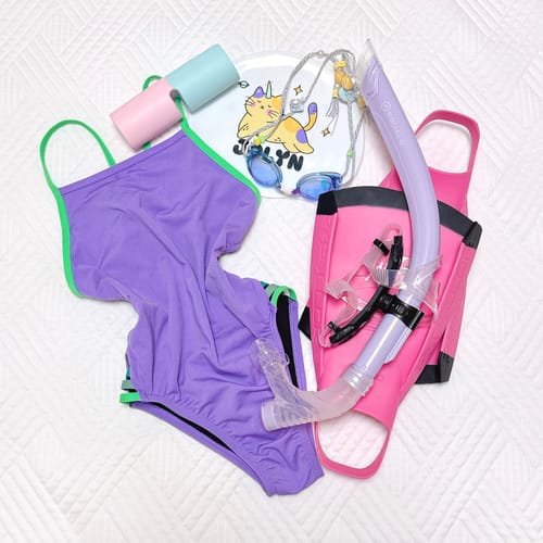 Customer photo review of ZAMBIA ONE PIECE || Lilac Haze|Meadow