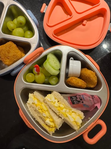 Customer photo review of Bento Box | Peach