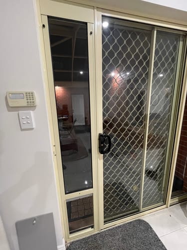 Customer photo review of Pet Door Inserts
