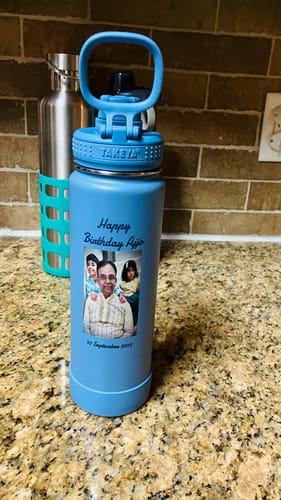 Customer photo review of Actives Water Bottle | Spout Lid | 24 oz