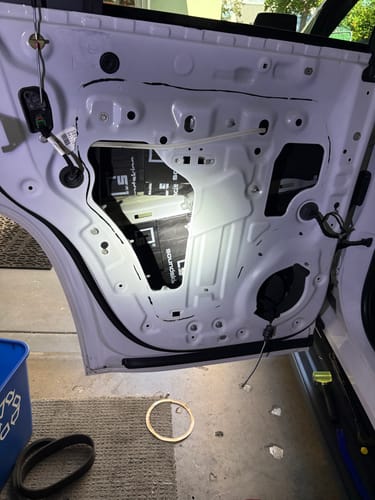 Customer photo review of SoundSkins | Pro Two Door Sound Deadening Kit | SSPRO-1 | 3 Layers (Acoustic Foam, Foil, Rubber Butyl), 11 sq ft