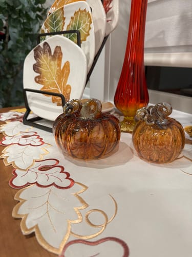 Customer photo review of The Harvest Pumpkin