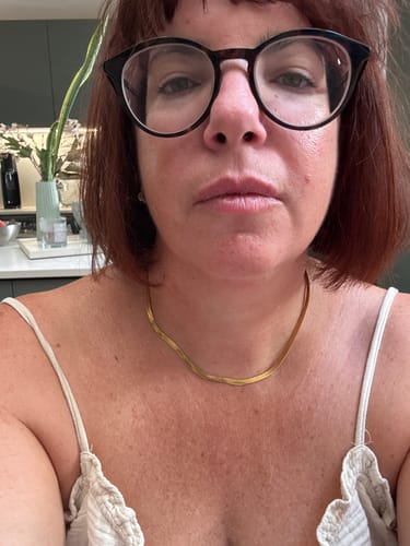 Customer photo review of ‘Alba’ Thick Chain Bracelet