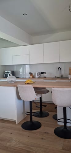 Customer photo review of Σκαμπό για Πάσο Κουζίνας Σετ 2 τεμ Κάθισμα Μπαρ Ρυθμιζόμενο Ύψος 63-84 εκ Μεγάλη Βάση Διάφορα Χρώματα LJ-B195W02