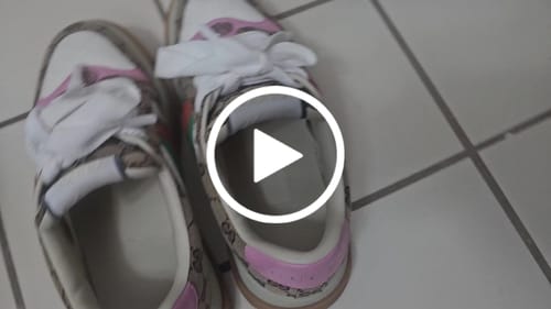 Customer video review of Gucci Double Screener Sneakers