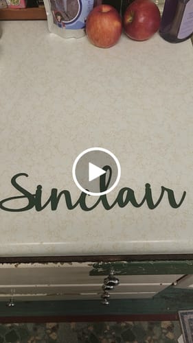 Kimberly S. review of Metal Custom Script Font | Metal Words | 20+ Color Options image 1 out of 1