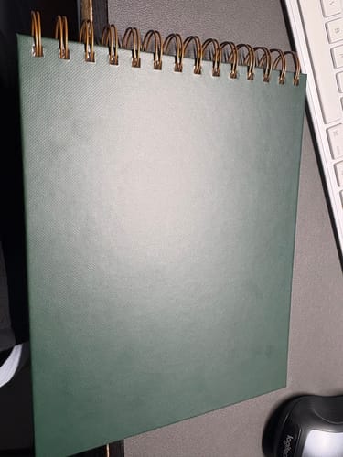 Customer photo review of FINAL SALE: 2025 | The Anne Planner | Evergreen (vertical week + month)