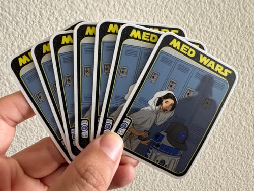 Customer photo review of 100 - 3" Custom Vinyl Stickers