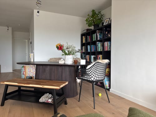 undefined review of by fonQ Grand Eettafel Donkerbruin Mangohout - 200 x 100 cm image 1 out of 1