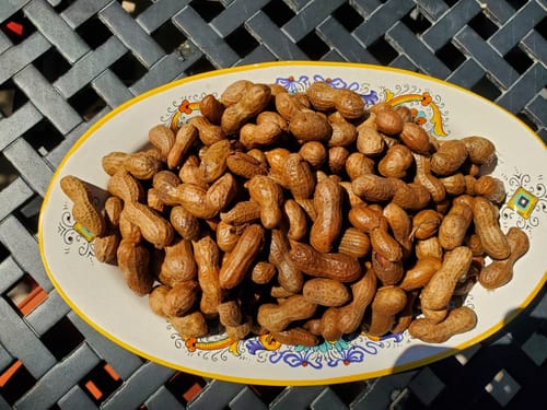 Customer photo review of Boil-The-Bag Boiled Peanuts (2 Bags)
