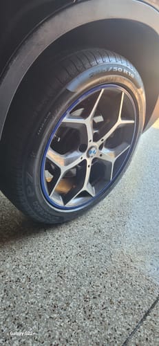 Customer photo review of EVAAM® UPGRADE! Aluminum Alloy Wheel Rim Protector for All Brand Vehicles (4 PCS)