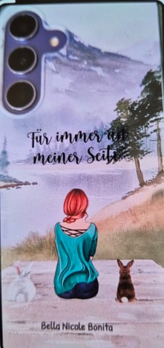 Customer photo review of Unterwegs mit Haustier - Individuelle Handyhülle