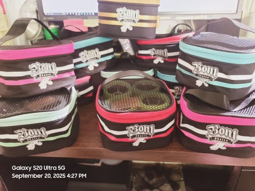 Customer photo review of Roller Skate Wheel Bag