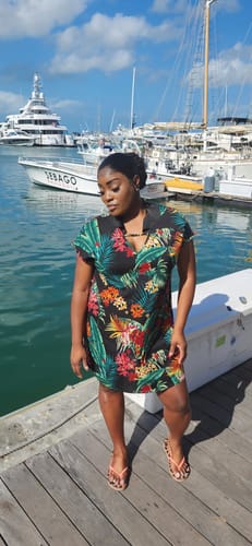 Customer photo review of Outre Perfect Hairline Glueless 13x6 Faux Scalp HD Lace Front Wig - KATYA