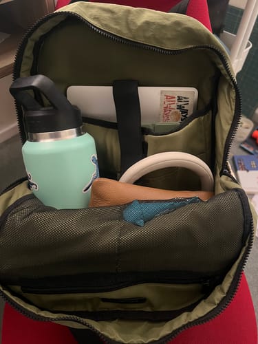 Customer photo review of Paz 23L Work Backpack