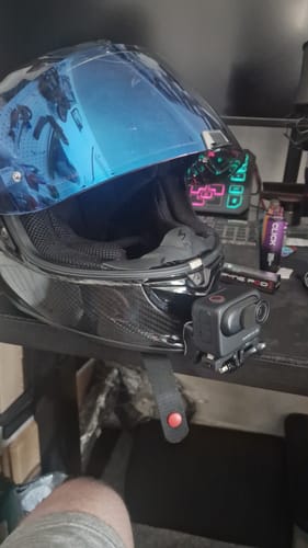 Customer photo review of Scorpion EXO-1400 / EVO 2 Camera Mount