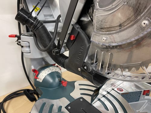 Customer photo review of DIY Kit for Bosch Axial Glide Dust Collection Chute (3D Print Your Own!)