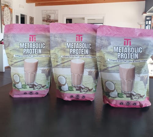 Customer photo review of Metabolic Protein - Collagene Grass fed - Gusto Cacao