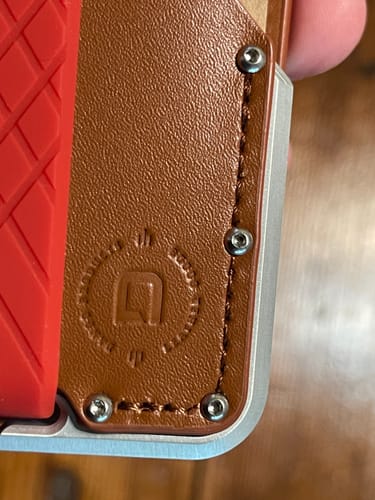 Customer photo review of D01 DAPPER™ PEN WALLET