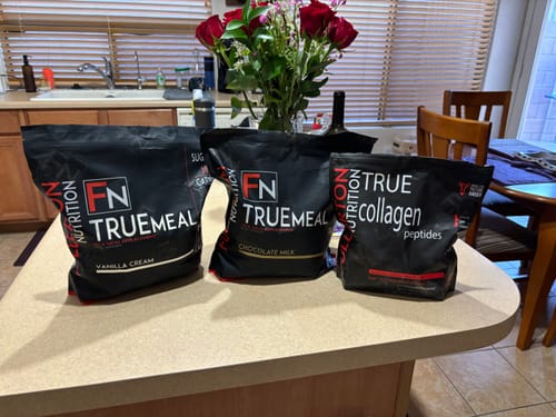 Customer photo review of True Meal Low Carb Meal Replacement