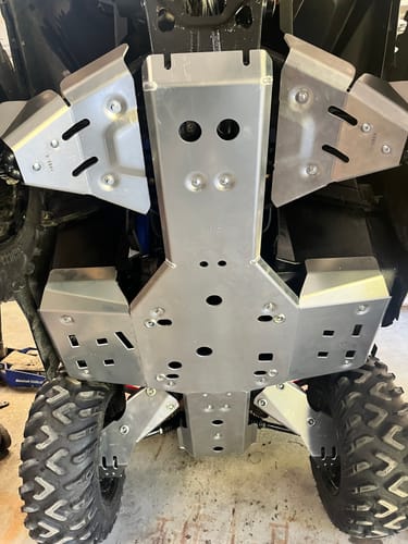 Customer photo review of Full Skid Plate Kit — Can-Am Outlander 650-1000R & MAX