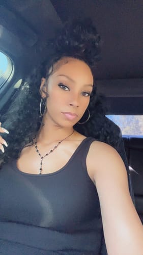 Customer photo review of Sensationnel Instant Up & Down Pony Wrap Half Wig - UD 2