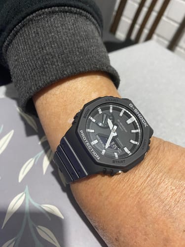 Customer photo review of Reloj Casio G-Shock Royal Oak "Casioak" GA-2100-1A Carbon Core Negro