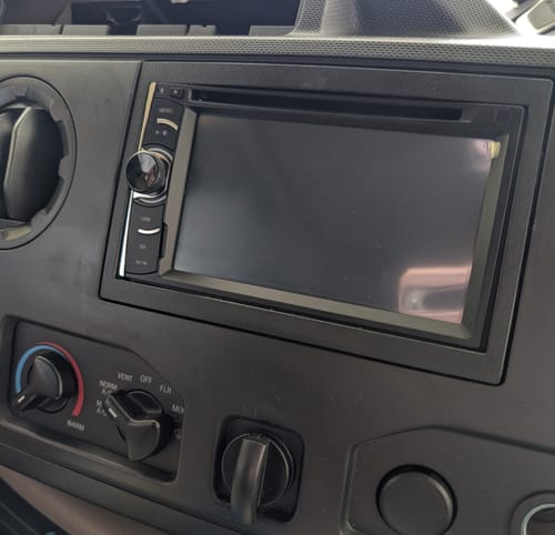 Customer photo review of Magnadyne M2 | Touch Screen Stereo Receiver w/ DVD & Bluetooth