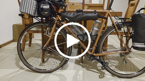 Customer video review of HORI 900 DUAL MOUNTED BIKE LIGHT