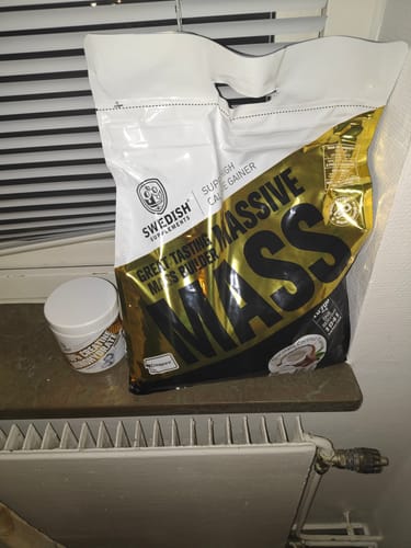 Customer photo review of Swedish Supplements Massive Mass 7kg Gainer
