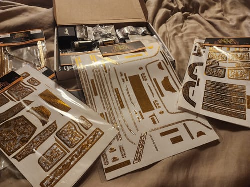 Customer photo review of 2 Tone engraved decals (Pre assembled)