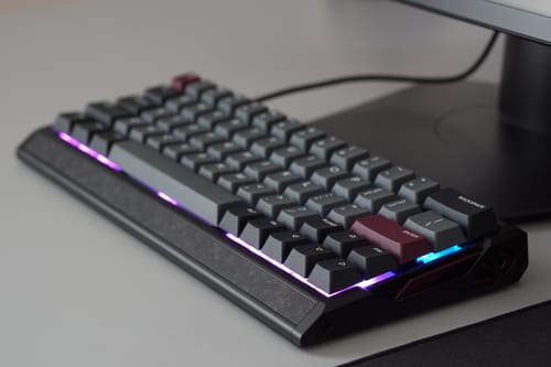 Customer photo review of IQUNIX EV63 HE Magnetic Switch Gaming Keyboard