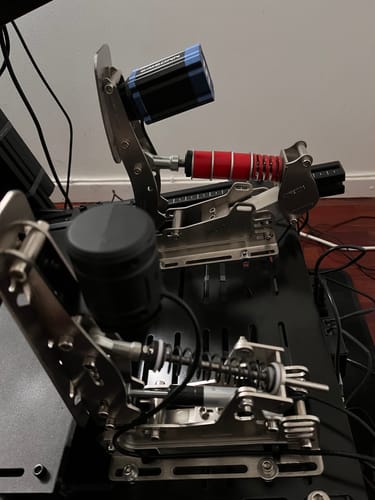 Customer photo review of Simsonn VAM Pro Linear Motor - the Pedals Haptic Reactor for Vibration Feedback