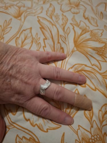 Customer photo review of Guardian Angel Ring