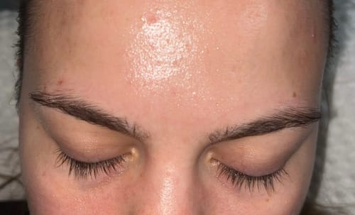 Customer photo review of Lash Growth Serum