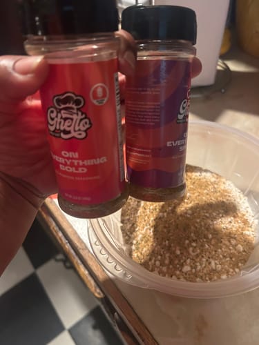 Customer photo review of On Everything SPICY