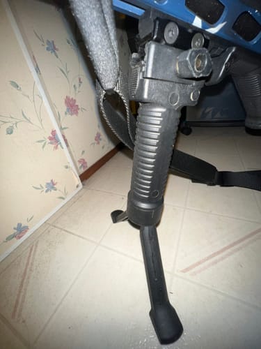 Customer photo review of Tactical Foregrip Bipod