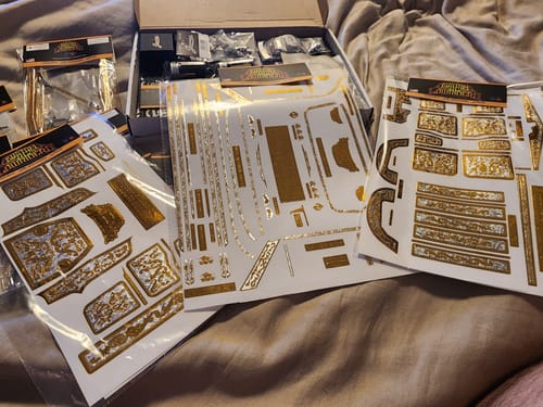 Customer photo review of 2 Tone engraved decals (Pre assembled)