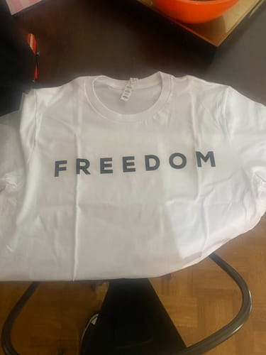 Customer photo review of Freedom CK T-Shirt