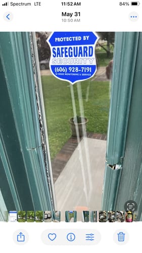 Customer photo review of Full Sidelite Frame Kit