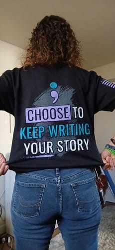 Customer photo review of Keep Writing Your Story