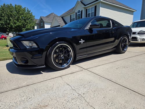 Customer photo review of CUSTOM 2-PIECE DEEP DISH FORGED WHEELS : RV-DR08D