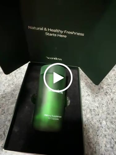 Customer video review of Scentless Deodorant Supplement