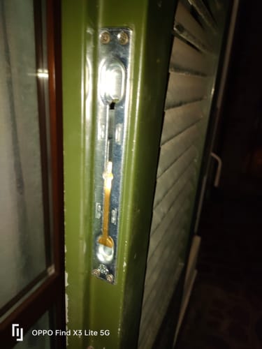 Customer photo review of Catenaccio a leva da incasso doppia azione IBFM art. 422